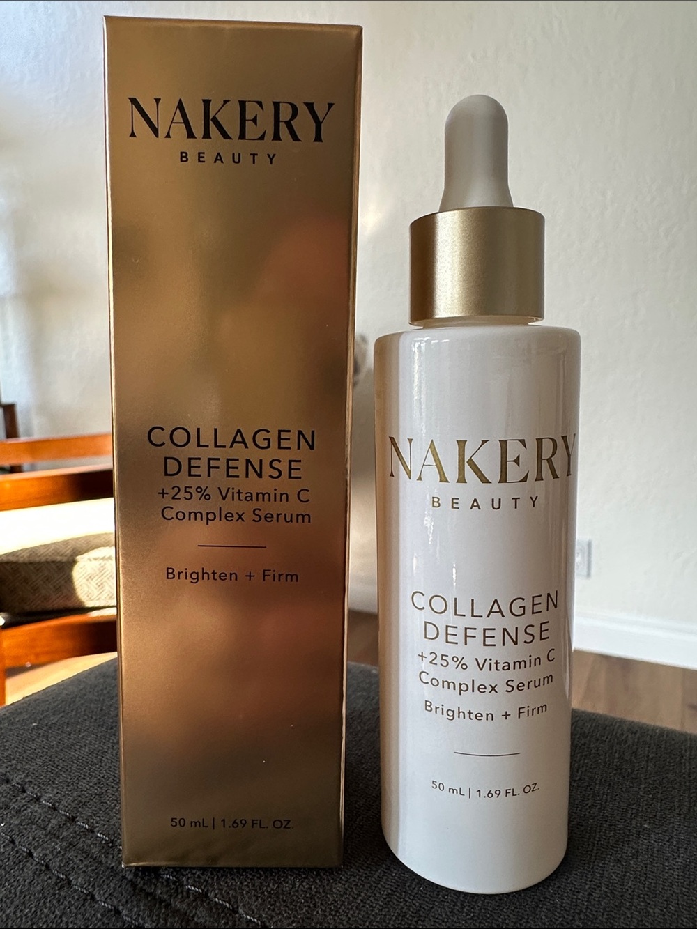 NIB Nakery Beauty Collagen Defense + 25% Vitamin C Complex Serum